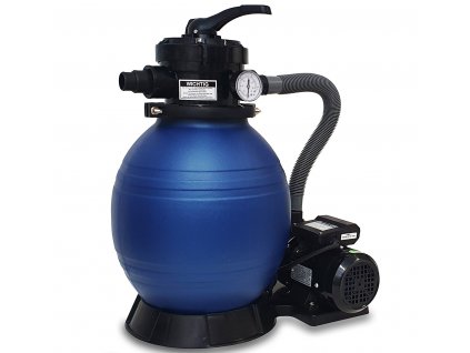 Písková filtrace SFA-01 DMS Germany / 400 W / průtok 10 m³ / 10200 litrů za hodinu / modrá