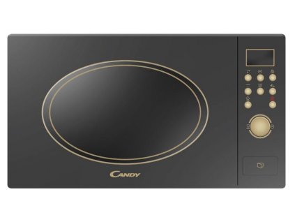Mikrovlnná trouba Candy Retro MIC20GDFGH / černá + 5 let záruka po registraci