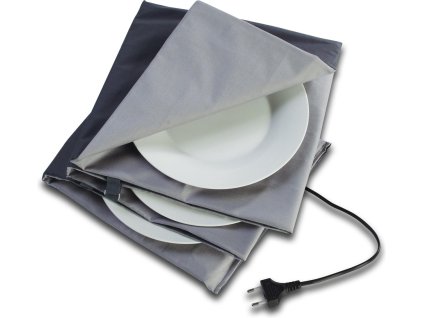 Ohřívač talířů Solis Bordenwarmer 851 Ø 26 cm / šedá, černá