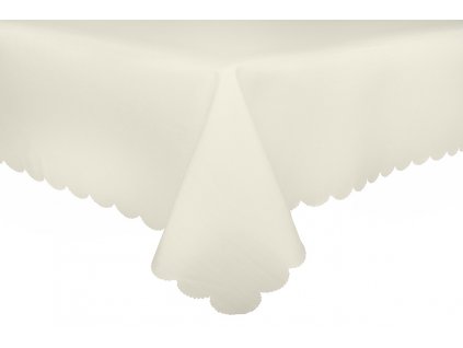 FIBRETI Ubrus 80 x 80 cm / ecru