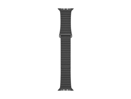 Řemínek Apple Watch MXAC2ZM/A 44 mm / Black Leather Loop - Large