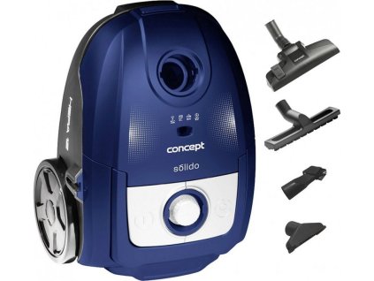 Concept VP8076 Sáčkový vysavač 700 W Solido / modrá
