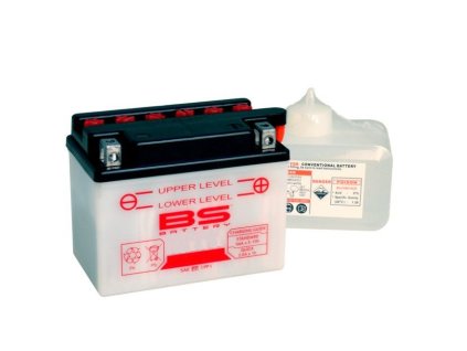 Konvenční motocyklová baterie BS-BATTERY BB7C-A / + balení kyseliny
