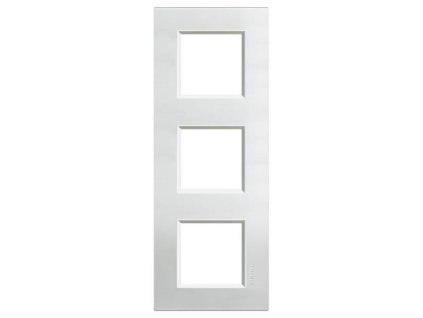 Rámeček na spínače BTicino Living&Light LNA4802M3AG - stříbrná