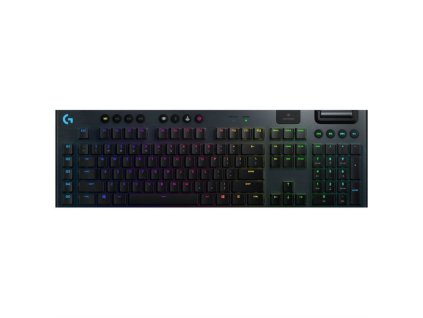 Klávesnice Logitech Gaming G915 Lightspeed RGB, Tactile, US / černá