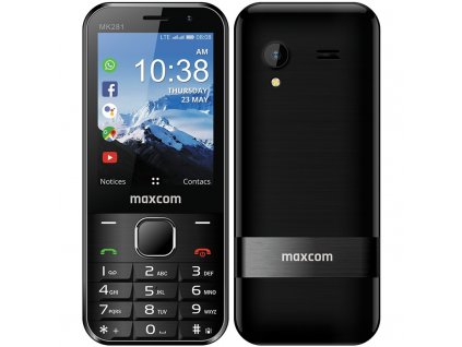 Mobilní telefon MaxCom MK281 - černý