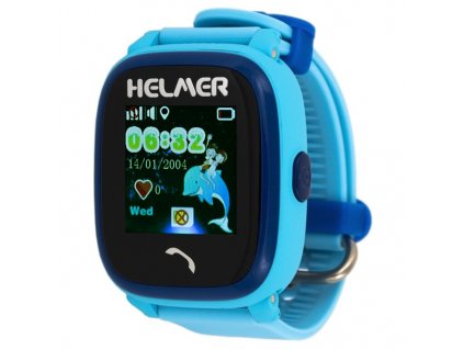 Chytré hodinky Helmer LK 704 dětské s GPS lokátorem / modrá