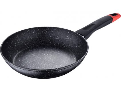 Kovaná hliníková pánev Bergner Chroma, Ø 24 cm / černá