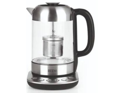 Varná konvice s čajovým sítkem BEEM TEATIME II / 1,7 l / Nerez