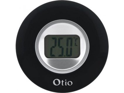 Pokojový LCD teploměr Otio / černá