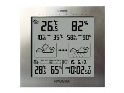 Meteorologická stanice Hyundai WS 2244 M / stříbrná