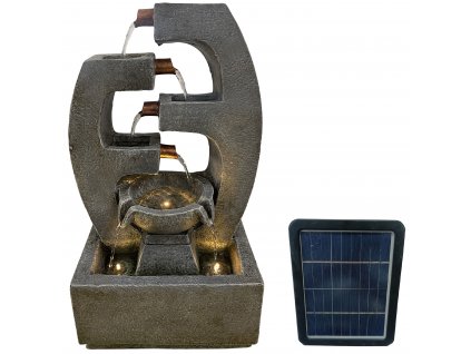 Zahradní solární fontána BestBerg SF-06 / polyresin / 27,5 x 18 x 47,5 cm