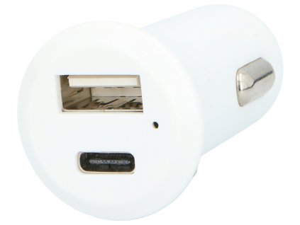 Nabíječka do auta Grundig USB-C / 5V / 3A / bílá