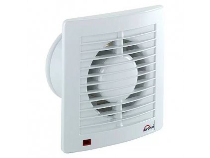 Ventilátor AirCircle / 230 V / Ø 100 mm / bílá