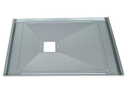 Odkapávač tuku Cliff pro plynový gril Cliff 450-1 / 61 x 37,5 cm / pozinkovaná ocel / stříbrná