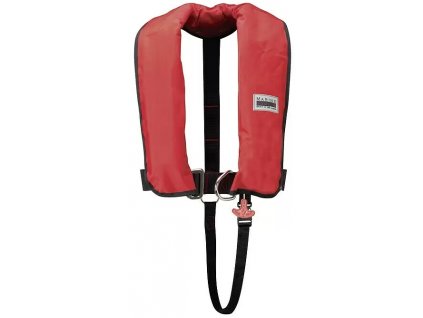 Automatická záchranná vesta Marinepool ISO Premium 300N / min. 40 kg / červená