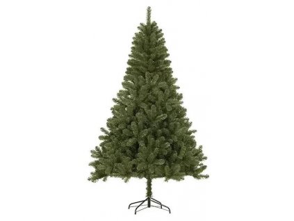 Vánoční stromek Canmore / jedle / umělý / 120 cm / včetně kovového stojanu / zelená