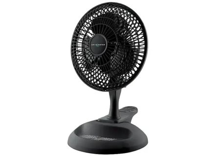 Stolní ventilátor Air Monster / Ø 15 cm / 15 W / plast / černá