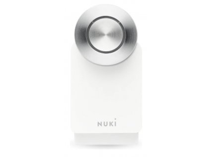 Elektronický dveřní zámek Nuki Smart Lock 3.0 Pro / Wi-Fi / 2500 mAh / bílá