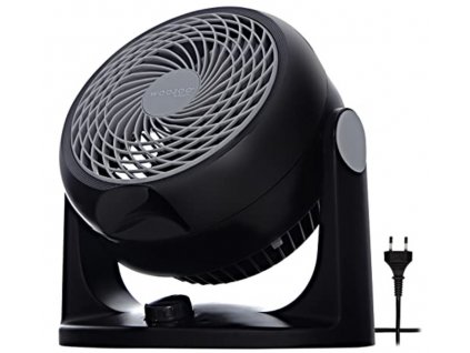 Stolní ventilátor Woozoo PCF-HD18N / 6 poloh / 3 rychlosti / 34 W / černá