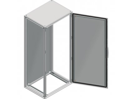 Skříň rozvaděče Schneider NSYSF16880 bez montážního panelu / 1600 x 800 x 800 mm / ocel