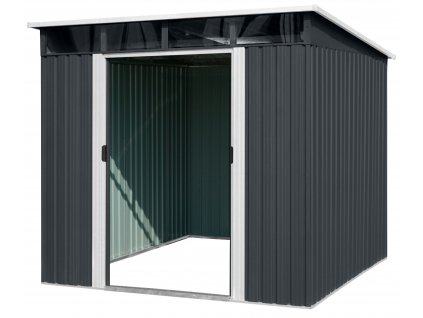 Zahradní domek BestBerg ZDSL-4A / 4,6 m² / 238 x 194 x 202 cm / šedá