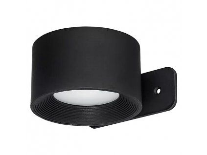 Aku nástěnné LED svítidlo stmívatelné / 2 W / černá