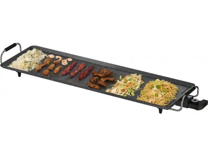 Teppanyaki gril Royalty line TP18211 / 2000 W / 90 x 23 cm / černá