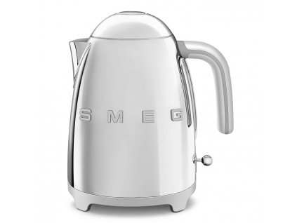 Rychlovarná konvice Smeg 50's style KLF03SSEU / 2400 W / 1,7 l / nerezová ocel / chrom