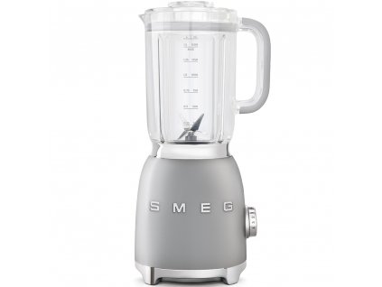 Stolní mixér Smeg 50's style BLF01SVEU / 800 W / 1,5 l / stříbrná