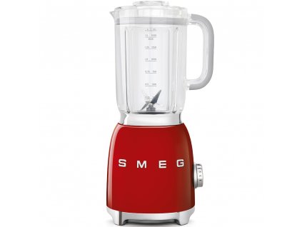 Stolní mixér Smeg 50's style BLF01RDEU / 800 W / 1,5 l / lesklá červená