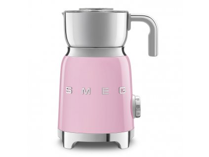 Napěňovač mléka Smeg 50's style MFF01PKEU / 500 W / 0,6 l / lesklá růžová