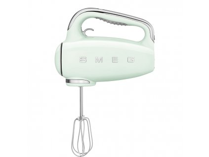 Elektrický ruční mixér Smeg 50's style HMF01PGEU / 250 W / pastelově zelená