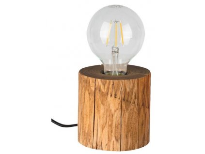 Bodová dekorativní stolní lampa Trabo Table Spotlight / dřevo / výška 10 cm / 25 W / přírodní
