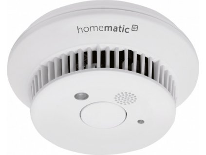 Bezdrátový hlásič požáru Homematic IP HmIP-SWSD / Ø 11 cm / dosah 200 m / bílá