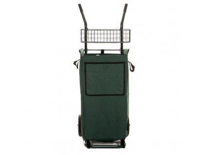 Multifunkční transportní rudl BestBerg / sběrný vak 70 l / nosnost 30 kg / ocel/PE / zelená