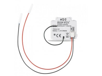 Univerzální kontaktní senzor Homematic HmIP-FCI1 / pod omítku / 3 V / IP20 / bílá