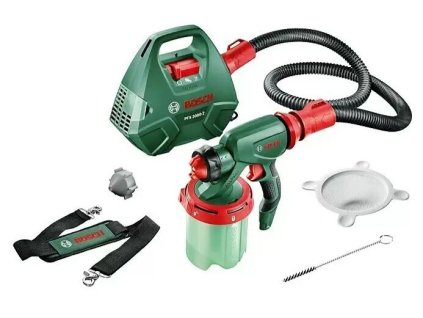 Nástřikový systém Bosch PFS 3000-2 / 650 W / 1000 ml / 2 m²/min. / zelená