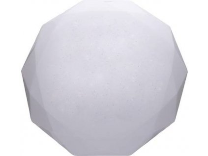 LED stropní svítidlo Diamant s dálkovým ovládáním / Ø 80 cm / IP20 / 5600 lm / 80 W / plast / kov / bílá
