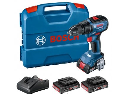 Aku vrtačka Bosch GSR 18V-50 / 2 rychlosti / max. 1800 ot./min. / modrá / černá