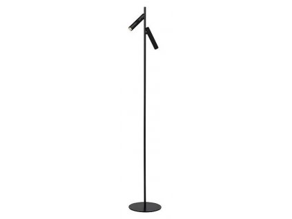 Stojací lampa Lucide Philon / 140 cm / stmívatelná / IP20 / teplá bílá / černá