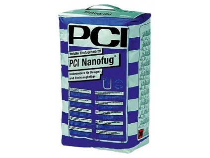 Spárovací hmota PCI Nanofug / 15 kg / světle šedá