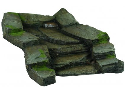 Dekorační kaskáda s čerpadlem BestBerg EF-27 / motiv skalky / polyresin / 104 x 54 x 10 cm