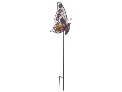 Solární lampa LeuchtenDirekt 19703-48 / LED / 0,06 W / motýl / IP44