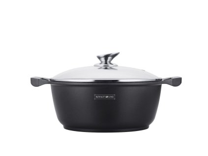 Hrnec s mramorovým povrchem Royalty Line RL-BS36M o průměru 36 cm / 14 L