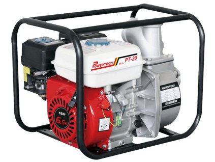 Profesionální vodní pumpa Powertech PT-20 - 6,5 hp, 60 m3/h, 196 cc