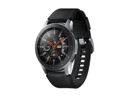 Chytré hodinky Samsung Galaxy Watch 46 mm (SM-R800NZSAXEZ) / stříbrná