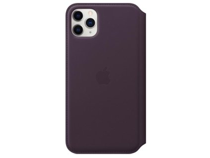 Kryt na mobil Apple Leather Folio pro iPhone 11 Pro Max - lilkové