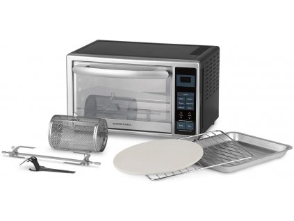 Gourmetmaxx - Infračervená mini trouba 28l s digitálním displejem 1500 W