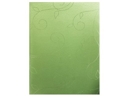 EmaHome - Ubrus s ochranou proti skvrnám 80 x 80 cm / zelená se vzorem